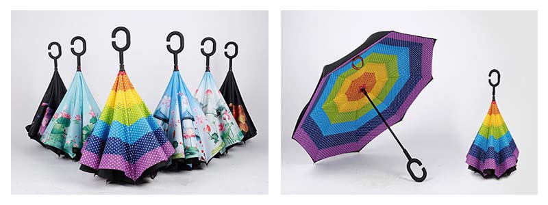 Parapluie inversé
